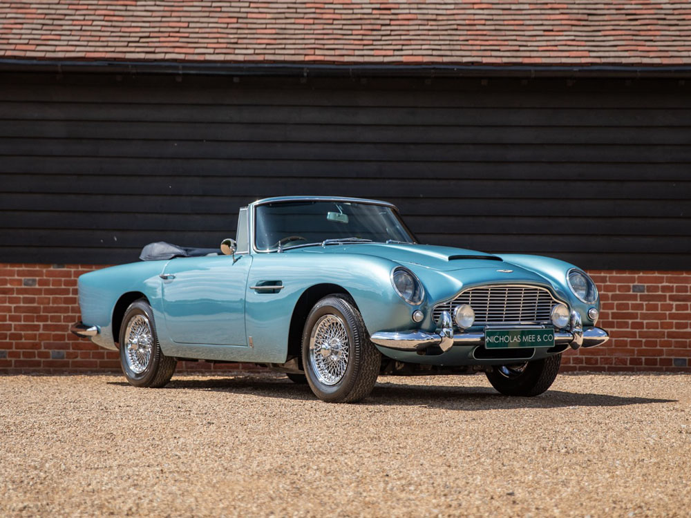¿Quieres el coche personal de David Brown? Prepara la cartera 4 Motor16 1964 Aston Martin DB5 Convertible 3 Motor16