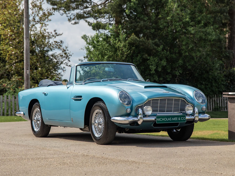 ¿Quieres el coche personal de David Brown? Prepara la cartera 5 Motor16 1964 Aston Martin DB5 Convertible 7 1 Motor16