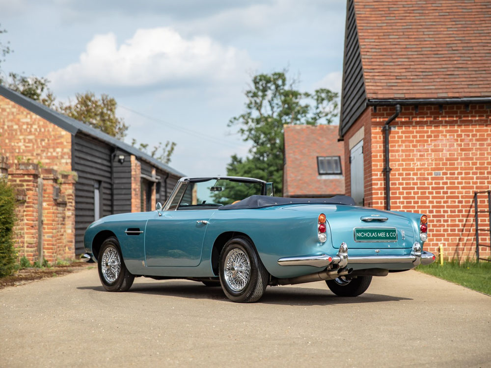 ¿Quieres el coche personal de David Brown? Prepara la cartera 8 Motor16 1964 Aston Martin DB5 Convertible 8 Motor16
