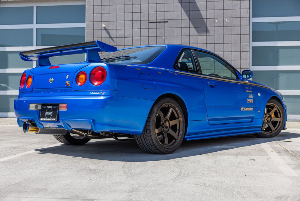 Paul Walker condujo este Nissan Skyline GT-R que vale su peso en oro 12 Motor16 2000 Nissan Skyline R34 GT R 14 Motor16