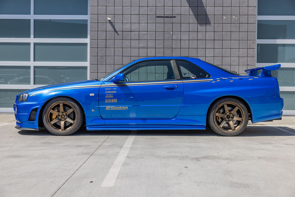 Paul Walker condujo este Nissan Skyline GT-R que vale su peso en oro 9 Motor16 2000 Nissan Skyline R34 GT R 22 Motor16