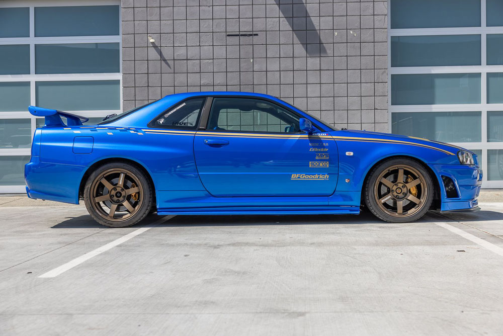 Paul Walker condujo este Nissan Skyline GT-R que vale su peso en oro 10 Motor16 2000 Nissan Skyline R34 GT R 28 Motor16