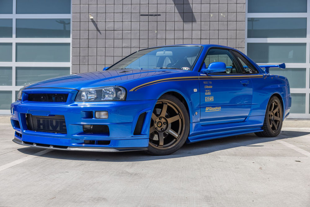 Paul Walker condujo este Nissan Skyline GT-R que vale su peso en oro 7 Motor16 2000 Nissan Skyline R34 GT R 4 Motor16