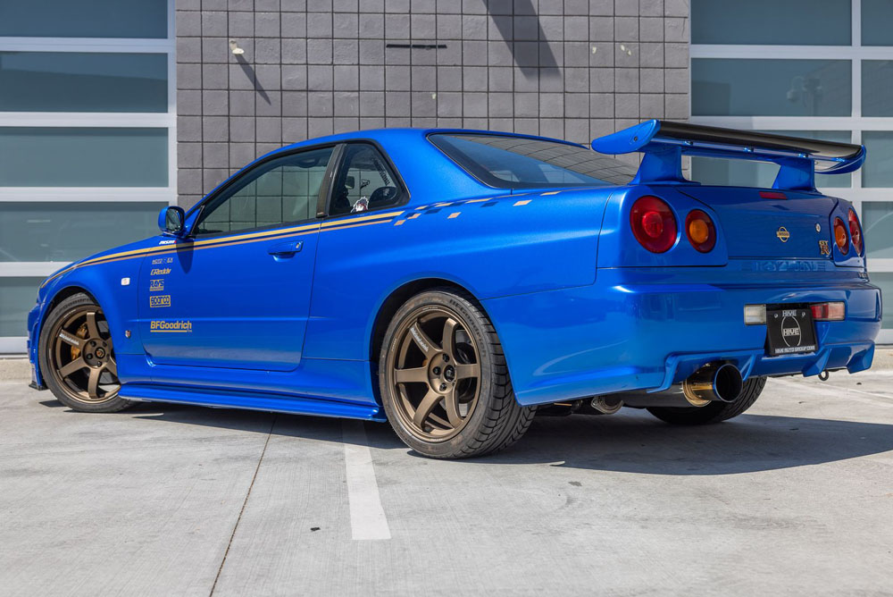 Paul Walker condujo este Nissan Skyline GT-R que vale su peso en oro 11 Motor16 2000 Nissan Skyline R34 GT R 9 Motor16