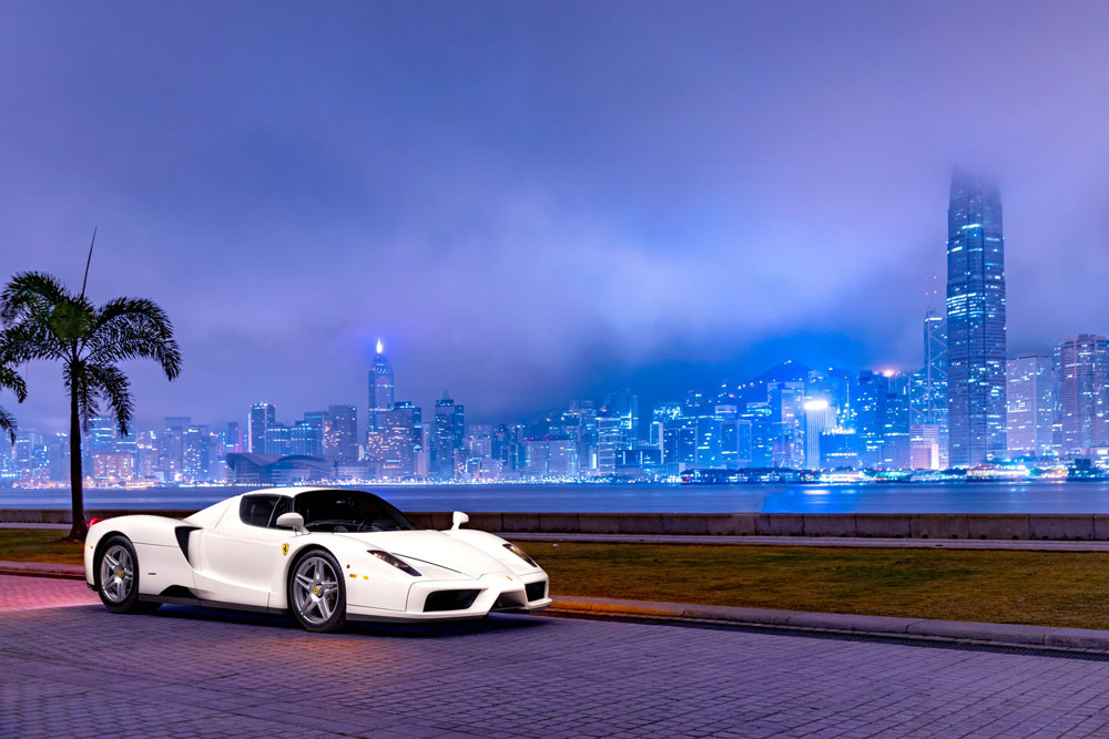 Este Ferrari Enzo es único y de ahí que cueste aún más caro que el resto 4 Motor16 2003 Ferrari Enzo Blanco 3 Motor16
