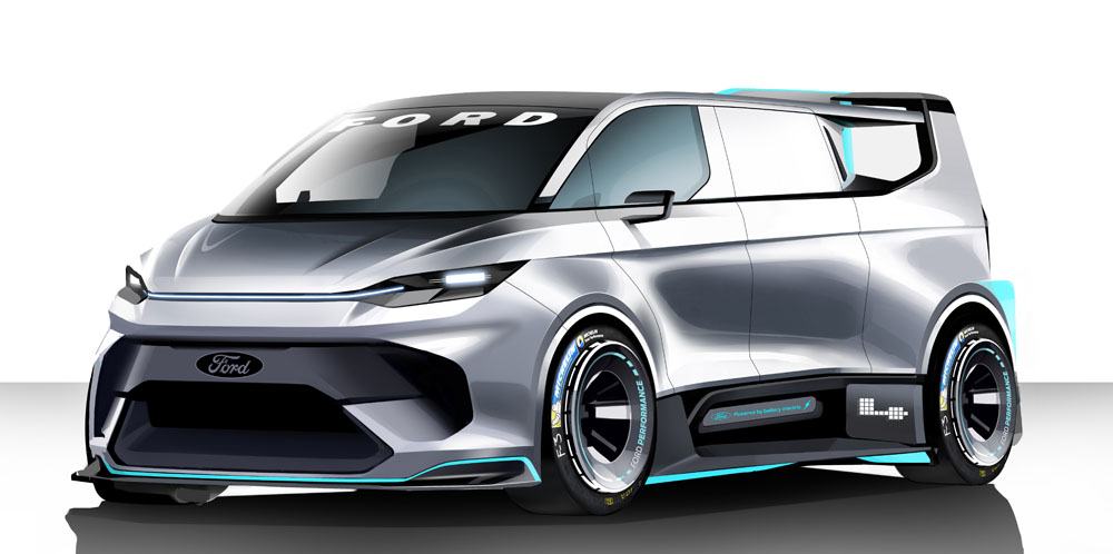 Absolutamente demencial. Este Ford Pro SuperVan tiene 2.000 electrizantes caballos 41 Motor16 2022 FORD E TRANSIT SUPERVAN 43 Motor16