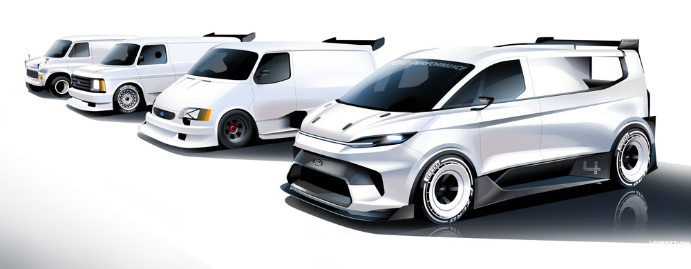 Absolutamente demencial. Este Ford Pro SuperVan tiene 2.000 electrizantes caballos 35 Motor16 2022 FORD E TRANSIT SUPERVAN 50 Motor16