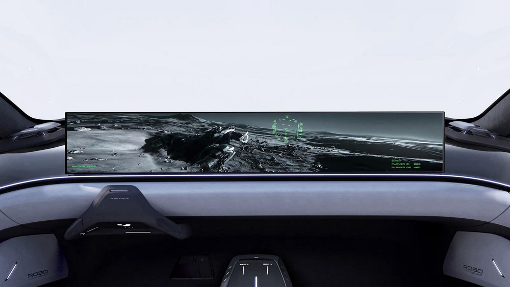 Jidu #ROBO-01. Un prometedor y autónomo eléctrico que llega de China 3 Motor16 Jidu #ROBO-01 Concept. Imagen interior.