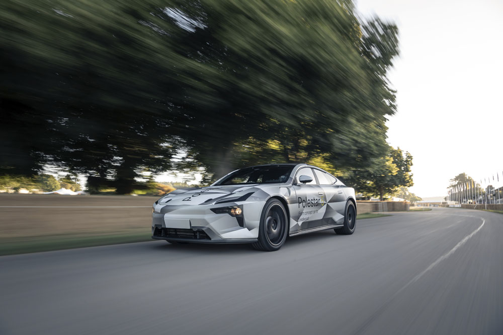 Se destapan las primeras cifras del Polestar 5 2 Motor16 Polestar 5 prototipo Goodwood. Imagen movimiento.