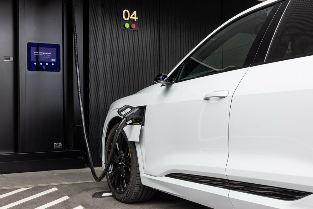 Audi charging hub. Cargar así tu eléctrico sí que es premium 26 Motor16 2022 audi charging hub nuremberg 8 1 Motor16