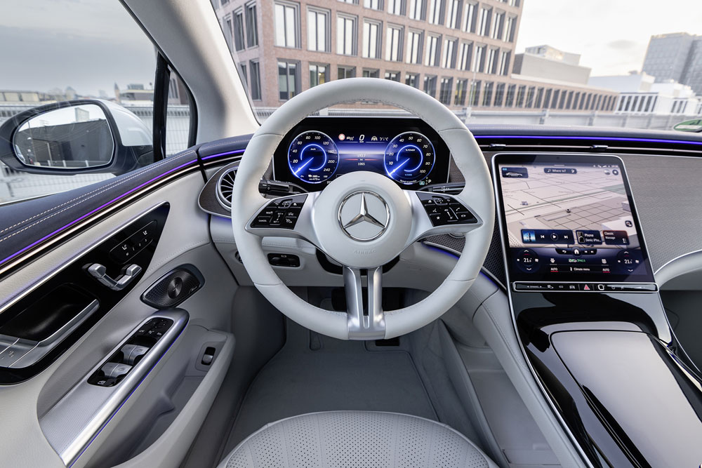 EQE 350+. Imagen interior.