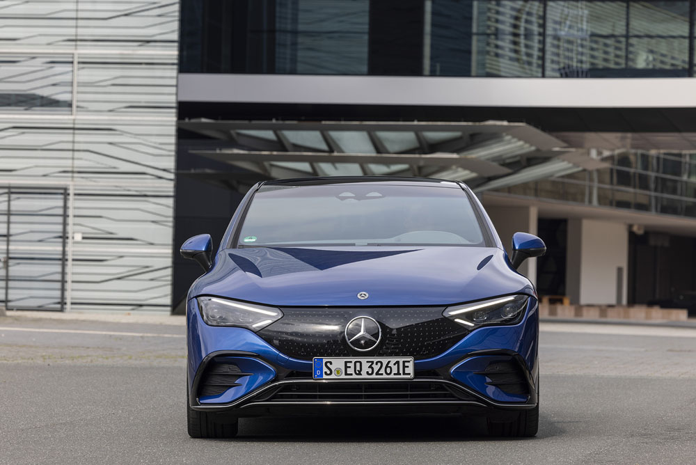 Conducimos el Mercedes-Benz EQE. Tesla tiene un nuevo problema 2 Motor16 Mercedes-Benz EQE 500 4Matic. Imagen estática morro.