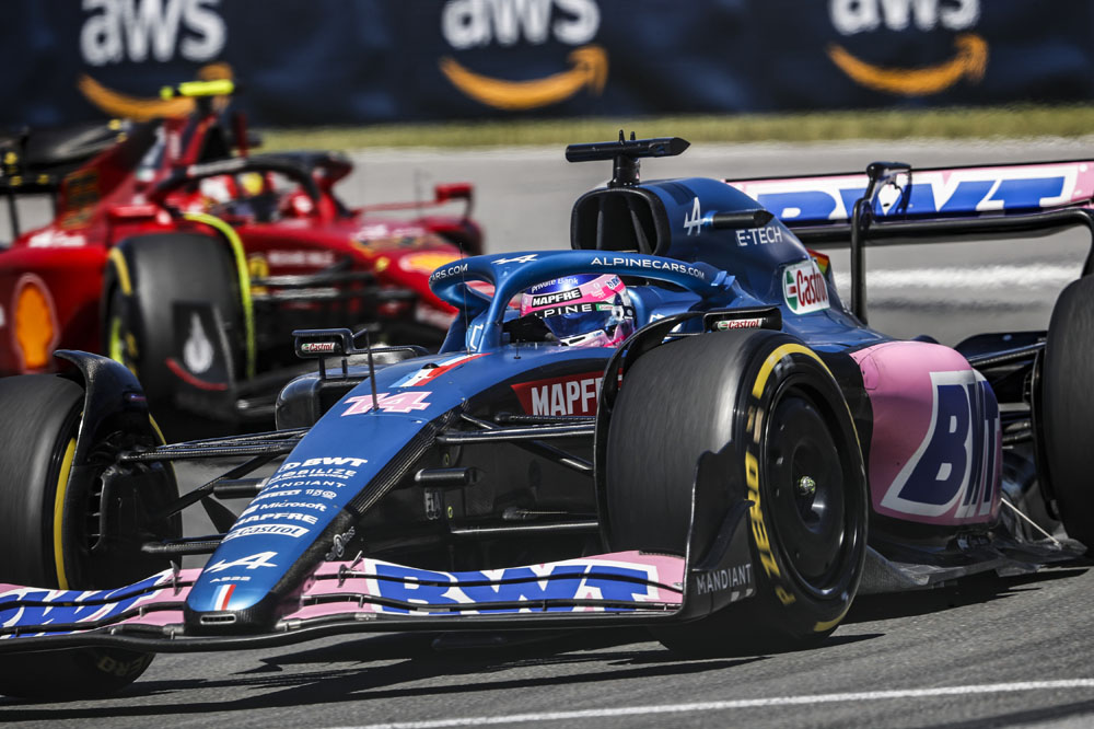 GP de Canadá de F1. Sainz, cada vez más cerca de la victoria, pero Verstappen más lejos de Leclerc 2 Motor16 ALONSO CANADA Motor16