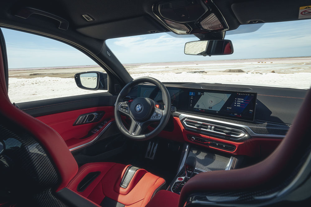 Interior del BMW M3 Touring.