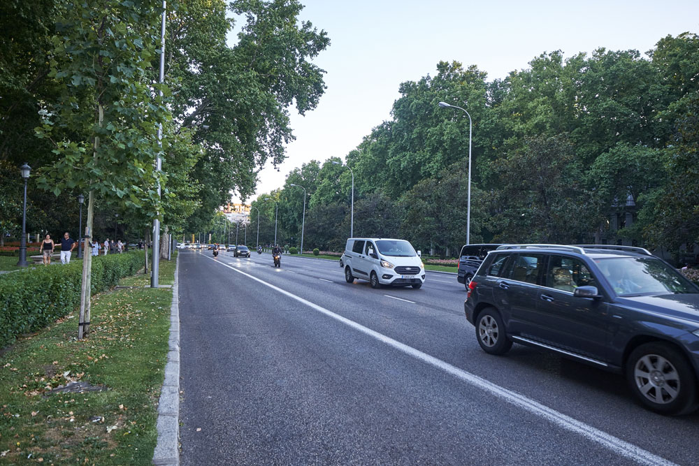 El Paseo del Prado se verá muy afectado de cara al tráfico durante la Cumbre de la OTAN.