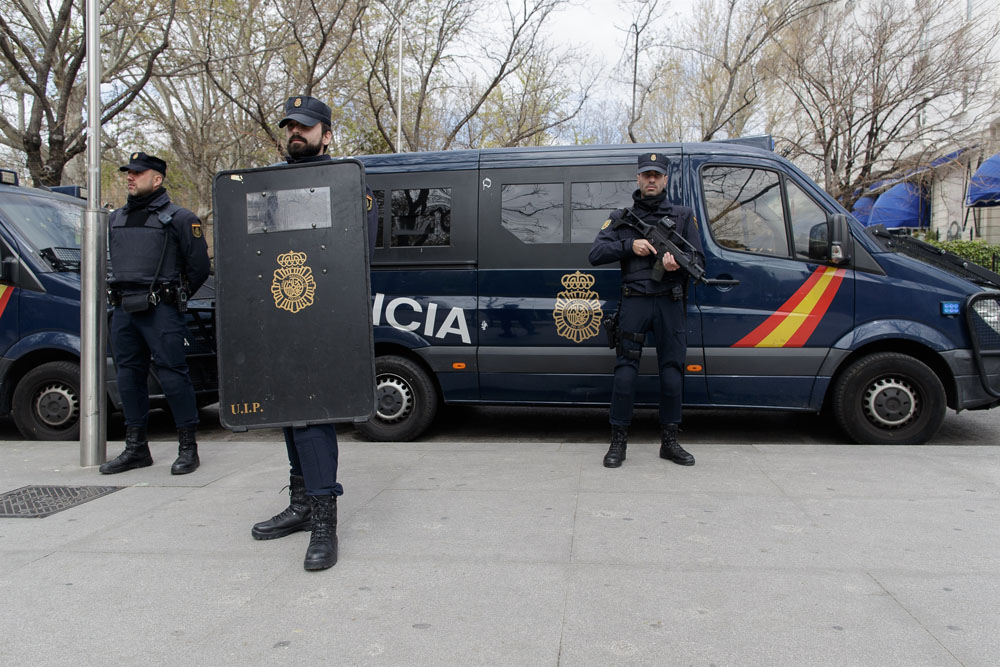 Más de 10.000 agentes se desplegarán por Madrid.