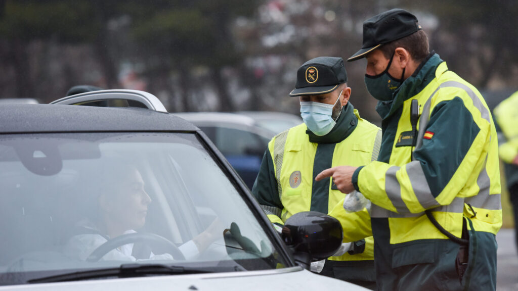 Multa Guardia Civil distancia