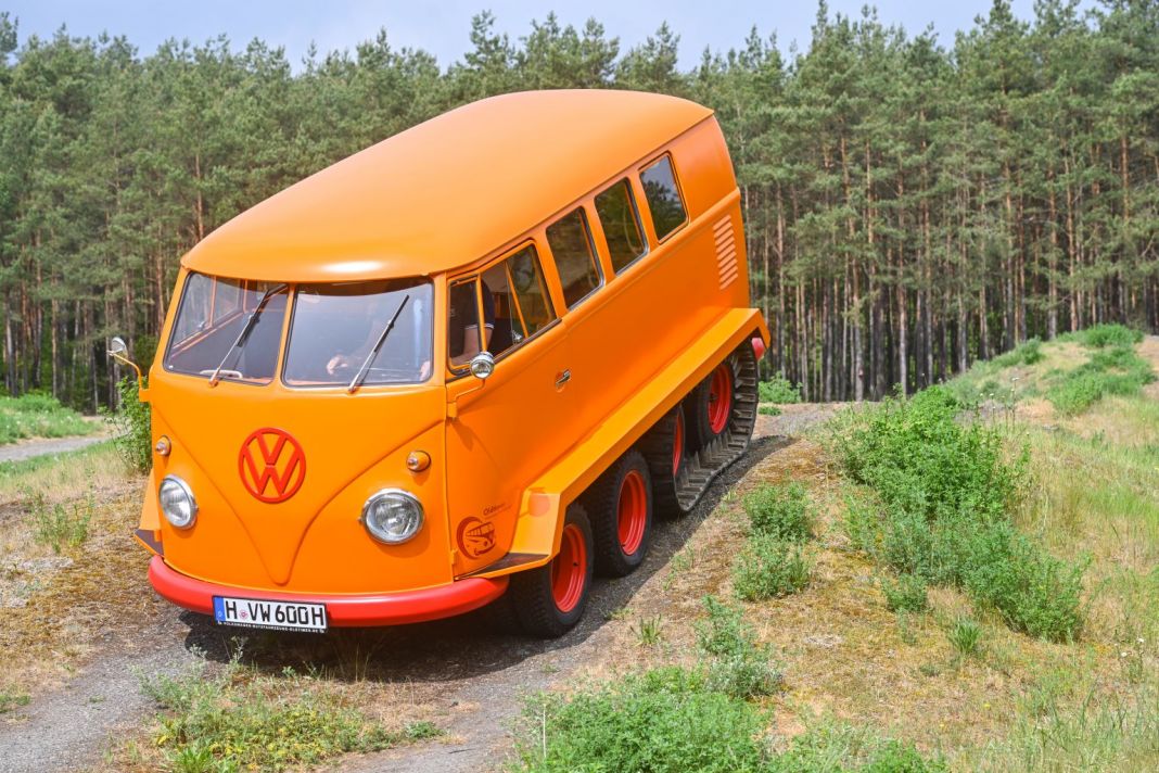 VW T1 Half-track Fox