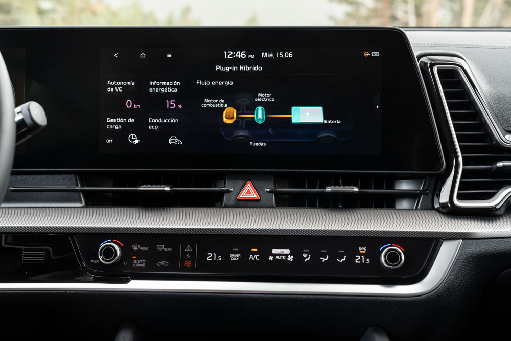 Kia Sportage híbrido enchufable: el Sportage más eficiente de la historia 17 Motor16 KIA SPORTAGE PHEV 4 Motor16