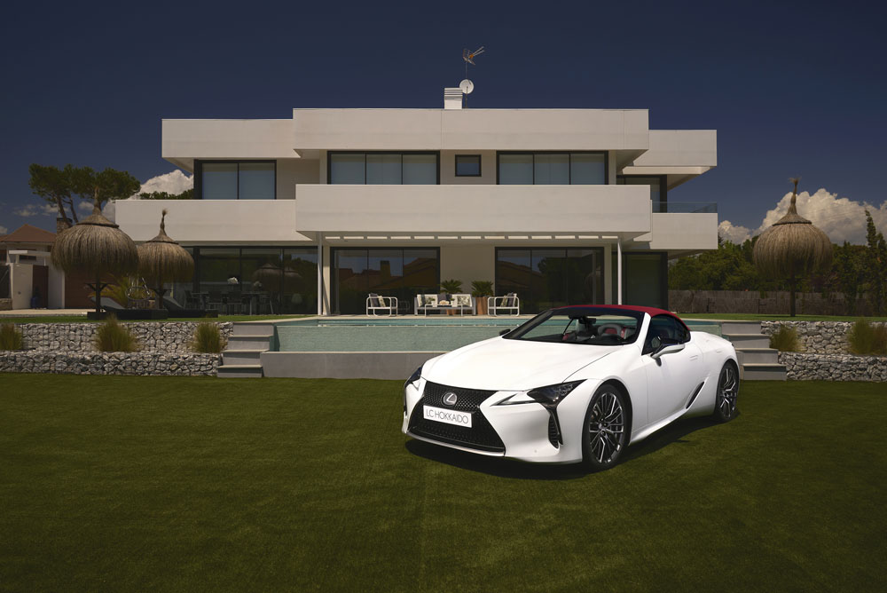 Lexus LC 500 Cabrio HOKKAIDO. Exclusivo no, lo siguiente. 3 Motor16 Lexus LC 500 Cabrio HOKKAIDO.