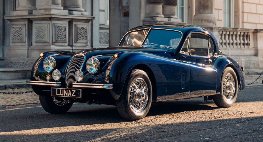 Este magnífico Jaguar XK120 de 1952 funciona con electricidad 8 Motor16 Lunaz XK 120 3 1 Motor16