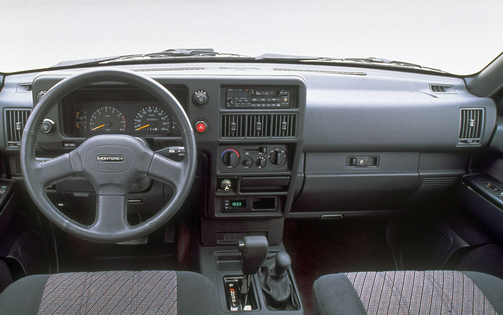 ¿Te acuerdas del Opel Monterey? Así era hace 30 años 2 Motor16 Interior del Opel Monterey.