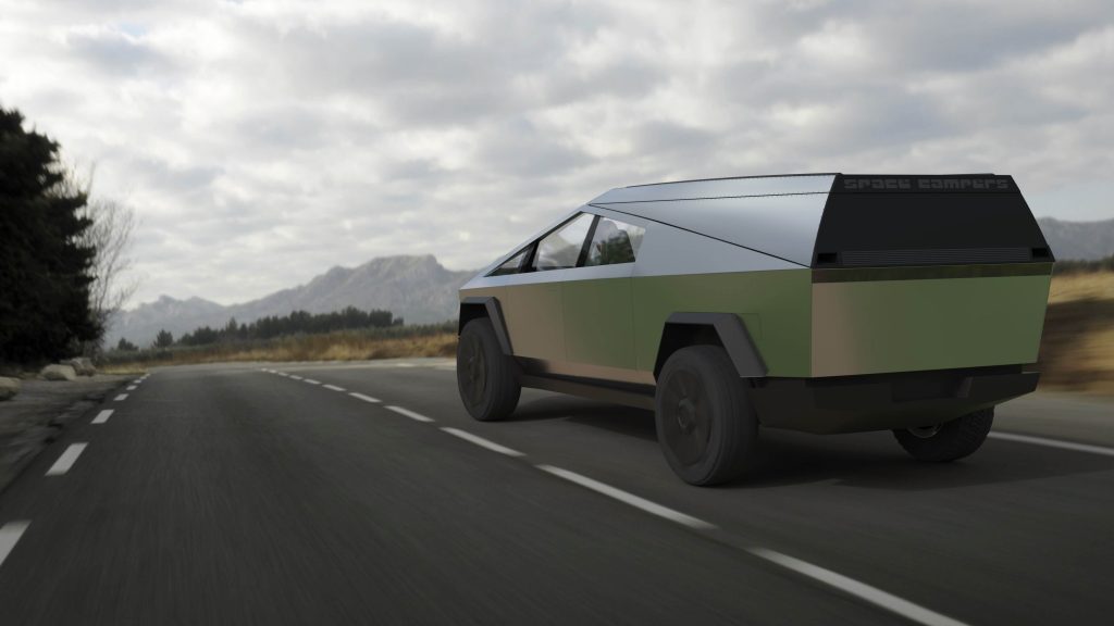 Increíble. El fenómeno camper llega hasta el nuevo Tesla Cybertruck 9 Motor16 Tesla Cybertruck Camper