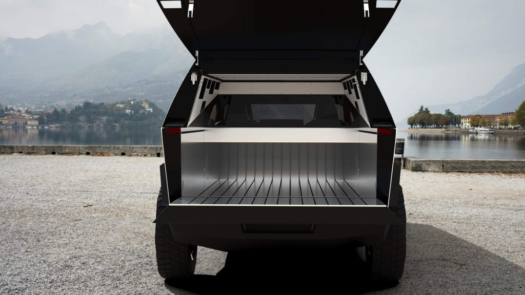 Increíble. El fenómeno camper llega hasta el nuevo Tesla Cybertruck 7 Motor16 Tesla Cybertruck Space Camper 5 Motor16
