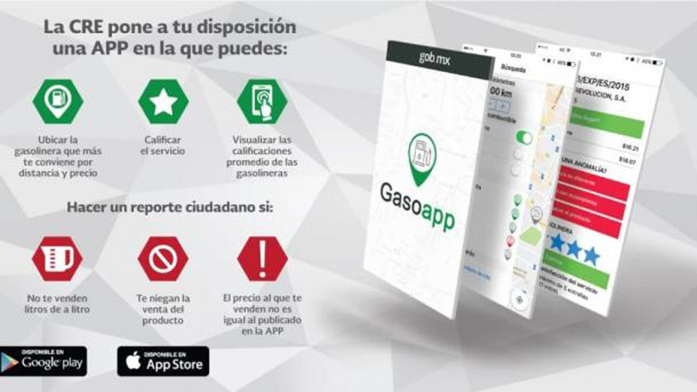aplicaciones gasolina. GasOfAll