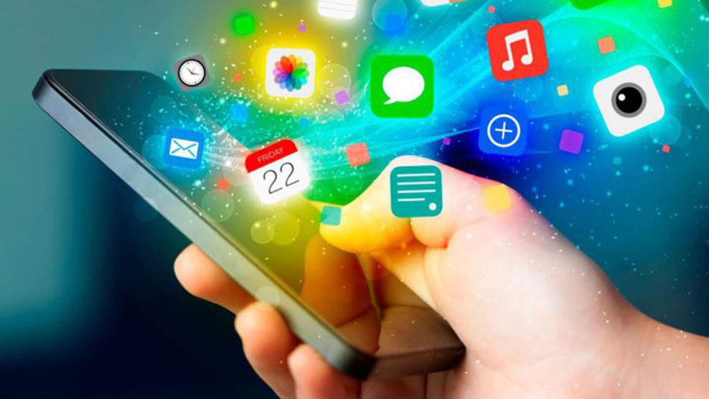 smartphone aplicaciones. App.