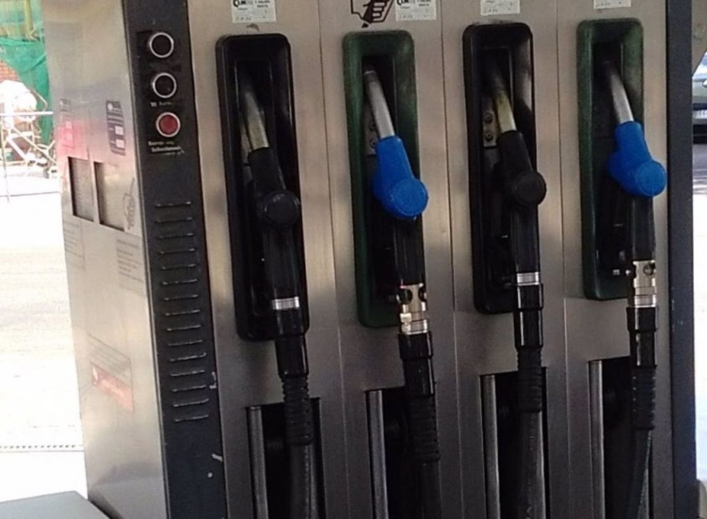 Surtidores gasolinera