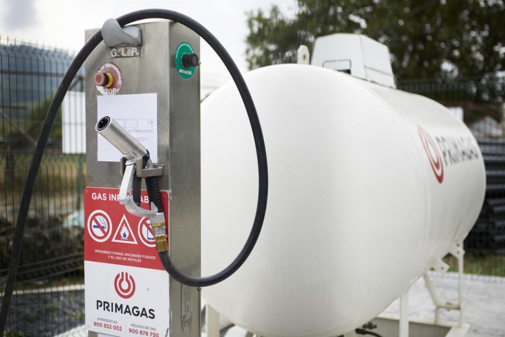 Surtidor de gas