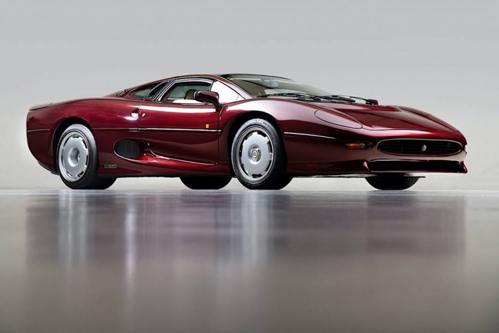 1998 Jaguar XJ220. TWR. Imagen estudio.