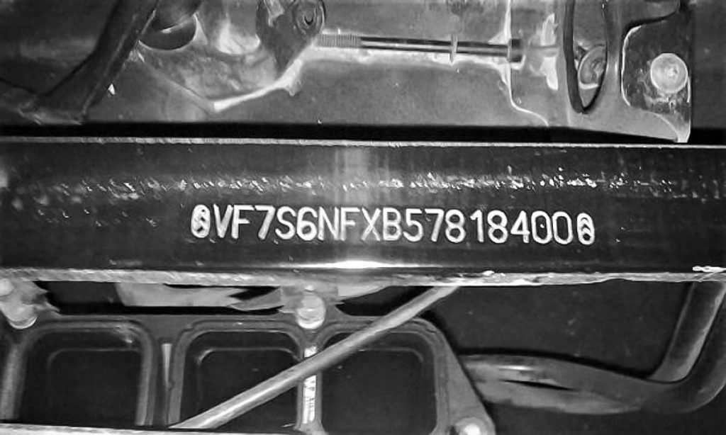 numero bastidor 2 Motor16