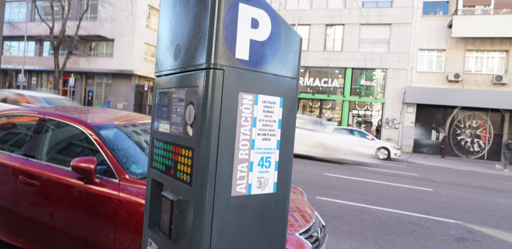 Parkimetro. Multa zona ser.