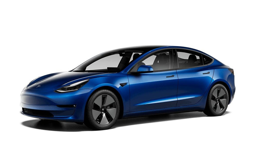 Tesla Model 3. Imagen estudio.