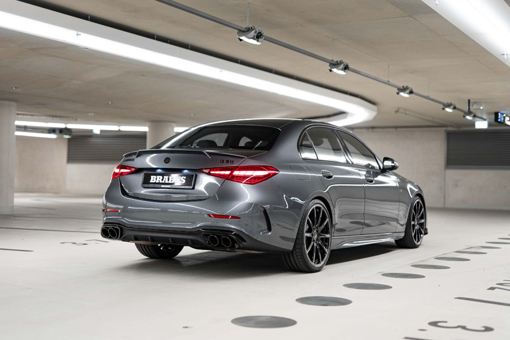 Brabus mete mano al nuevo Mercedes-Benz Clase C 5 Motor16 Brabus B30. Imagen estática trasera.