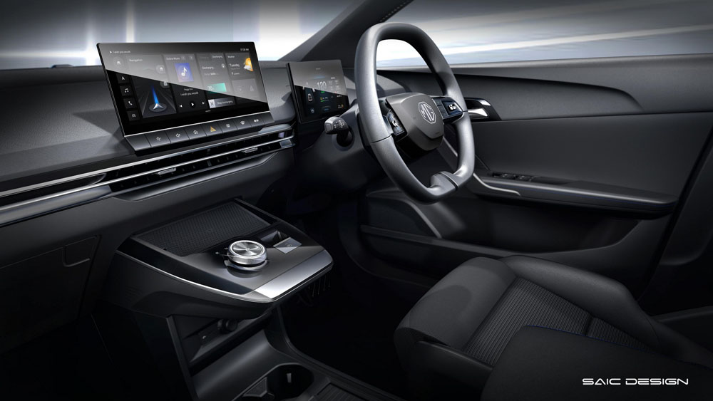 MG4 Electric. Un nuevo compacto '0 emisiones' a buen precio 2 Motor16 MG4 Electric. Imagen interior.