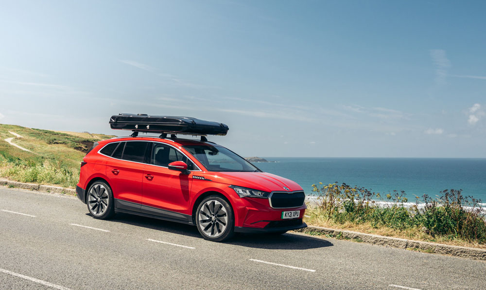 Skoda convierte su Enyaq iV en un aventurero vehículo camper 13 Motor16 2022 Skoda Enyaq iV 80 FestEVal UK 12 Motor16