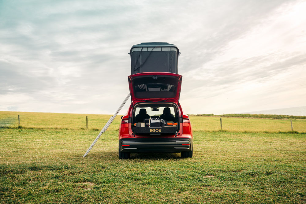 Skoda convierte su Enyaq iV en un aventurero vehículo camper 5 Motor16 2022 Skoda Enyaq iV 80 FestEVal UK 4 Motor16