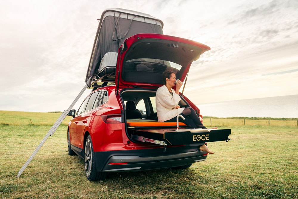 Skoda convierte su Enyaq iV en un aventurero vehículo camper 10 Motor16 2022 Skoda Enyaq iV 80 FestEVal UK 9 Motor16