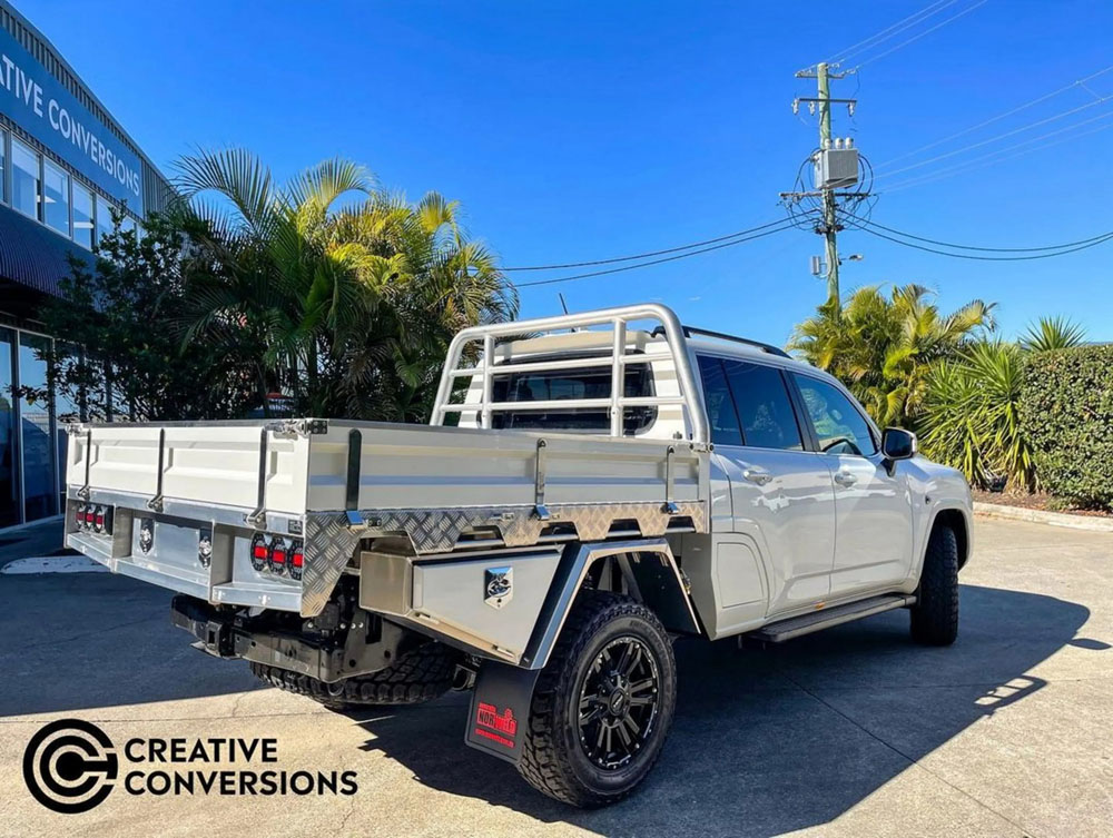 Si vives en Australia, podrás comprar este Toyota Land Cruiser 300 Pick-Up 4 Motor16 2022 Toyota Land Cruiser Creative Conversions 2 Motor16