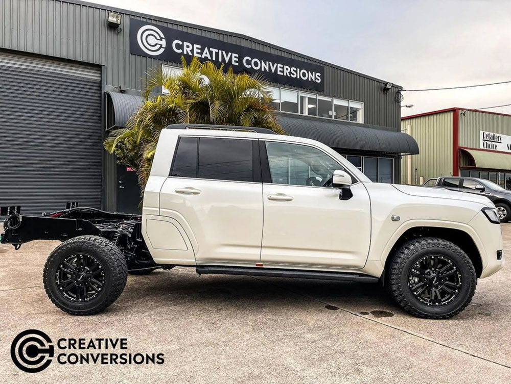 Si vives en Australia, podrás comprar este Toyota Land Cruiser 300 Pick-Up 1 Motor16 Toyota Land Cruiser 300 pick-up. Imagen perfil.