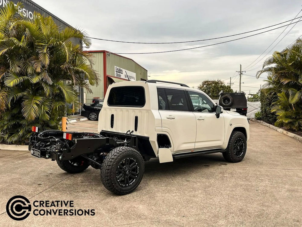 Si vives en Australia, podrás comprar este Toyota Land Cruiser 300 Pick-Up 9 Motor16 2022 Toyota Land Cruiser Creative Conversions 23 Motor16