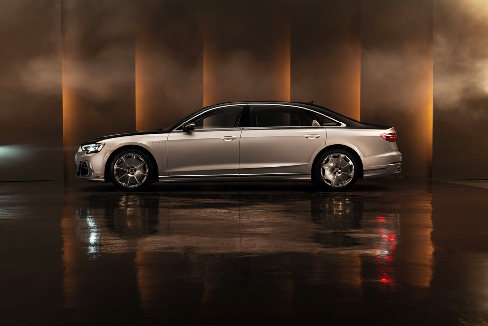 Audi A8 L Horch. Imagen lateral.