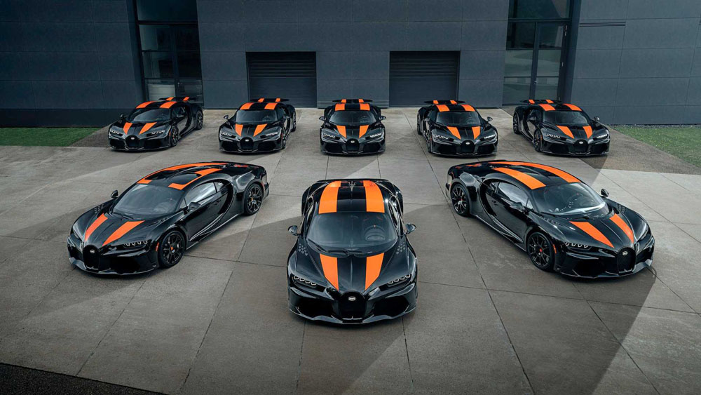 Los 30 Bugatti Chiron Super Sport 300+ ya están en casa 3 Motor16 2022 bugatti chiron super sport 300 1 Motor16