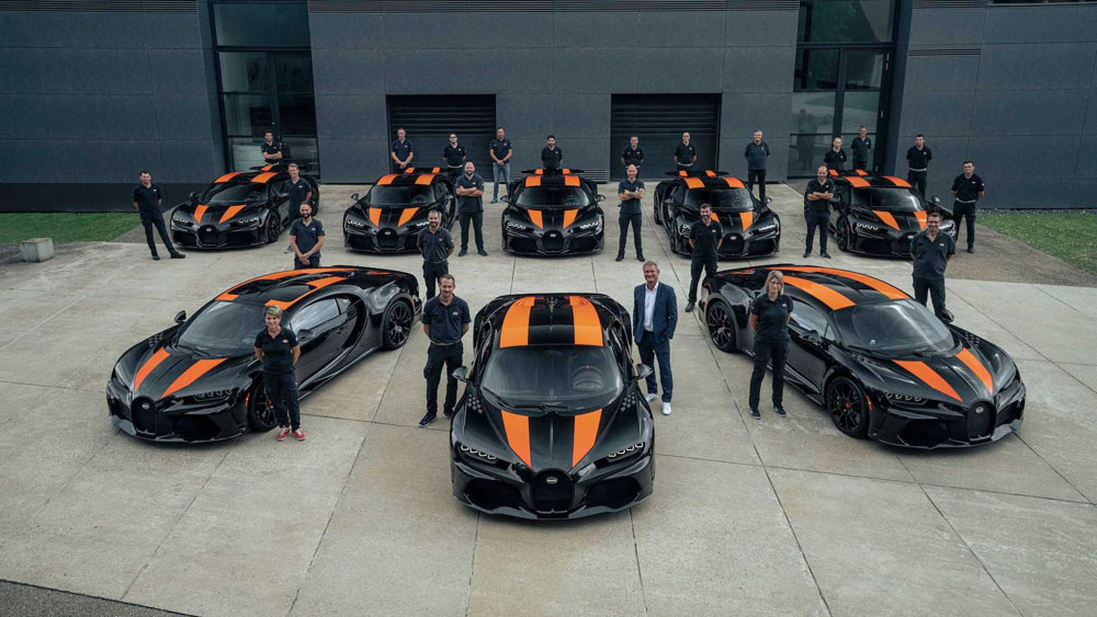 Los 30 Bugatti Chiron Super Sport 300+ ya están en casa 4 Motor16 2022 bugatti chiron super sport 300 4 Motor16