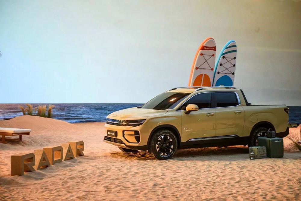 Con este Radar, Geely entra de lleno en el mundo de los pick-up eléctricos 5 Motor16 2022 geely RADAR RD6 1 1 1 Motor16