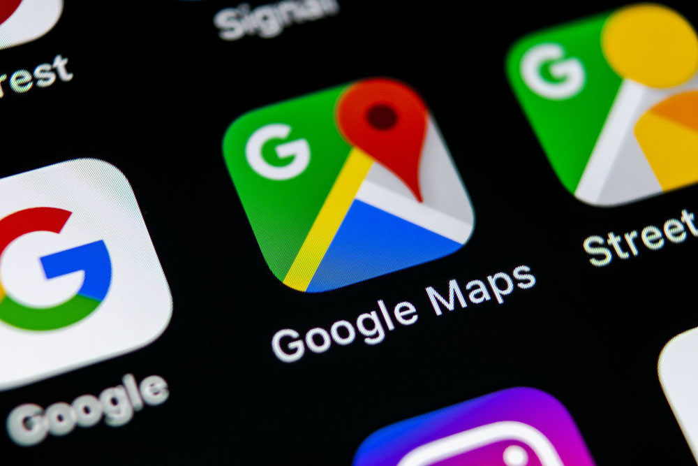 google maps. app icono.