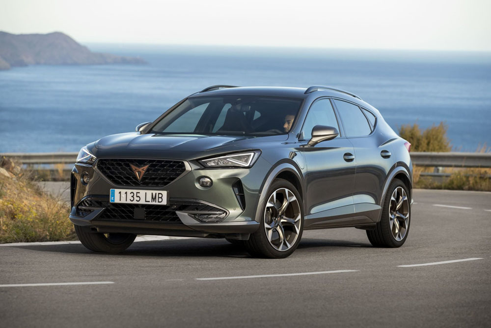 Viajar a San Fermín 2022. Cupra Formentor.